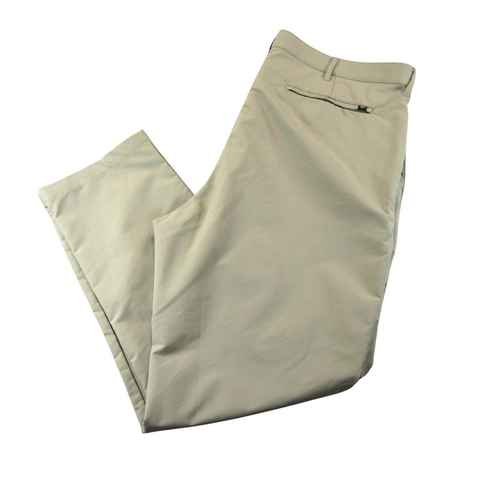 Bananaβ Republic Mens Performance Chino Pants 40 x 30 Khaki 100% Polyester